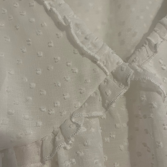 H&M sheer long sleeve shirt - Picture 3 of 4